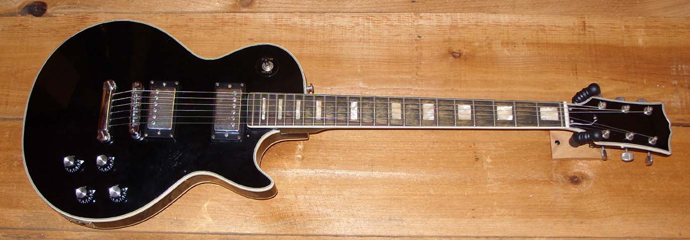 gibson les paul custom black 1970. Gibson Les Paul Custom copy
